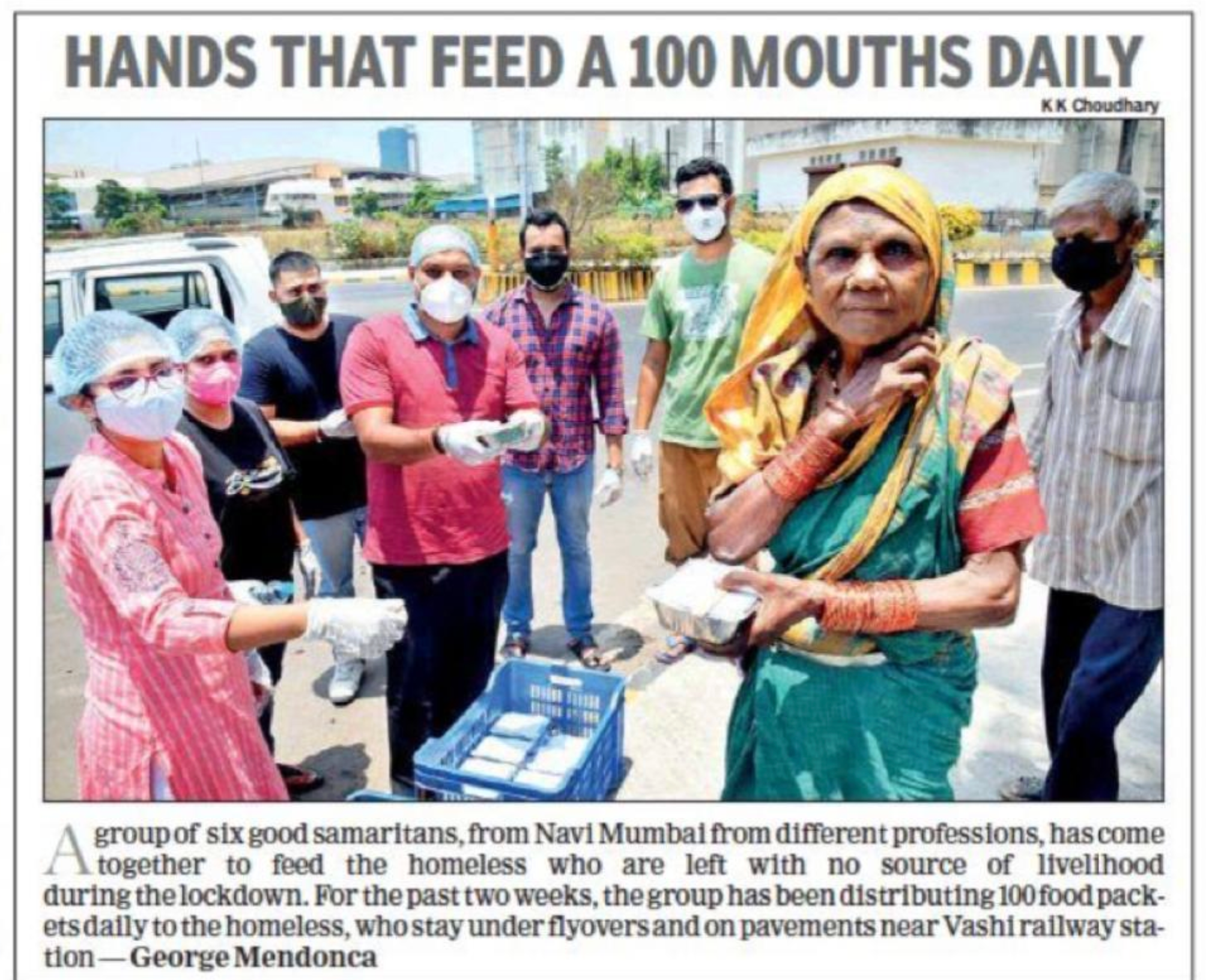 Times of India coverage of Rasoi Robotics